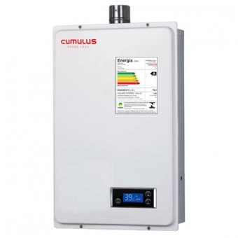 Aquecedor a gás digital de passagem